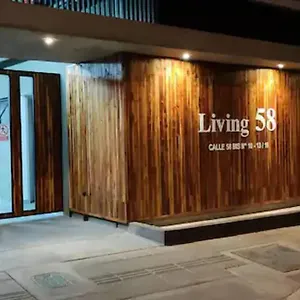  Apartamento Ac - Living 58 - Chapinero - Apartasuites Colombia